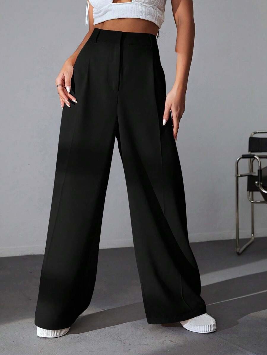 Calça Pantalona Feminina de Alfaiataria